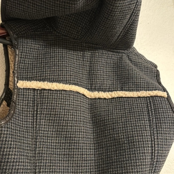 SFERA CASUAL Junior fleece vest, size M, checked, sheepskin - Picture 4 of 7